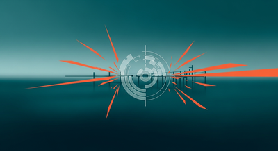 منشأة رصيف متضررة بشدة على الساحل الفنزويلي، مع أضرار واضحة تشير إلى ضربة عسكرية.